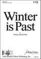 Winter Is Past SATB choral sheet music cover